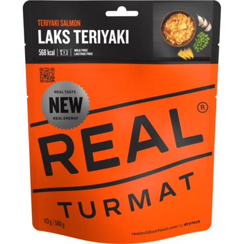 Real Laks Teriyaki 490g Middag Laktose- og glutenfri