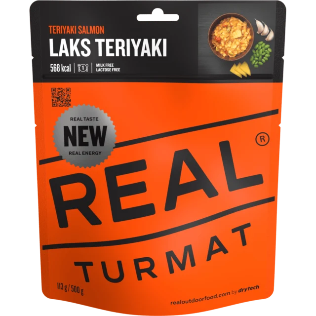 Real Laks Teriyaki 490g Middag Laktose- og glutenfri 