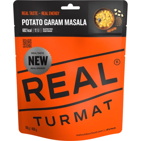 Real Turmat Potato Garam Masala Middag Vegetarisk og glutenfri, 460g