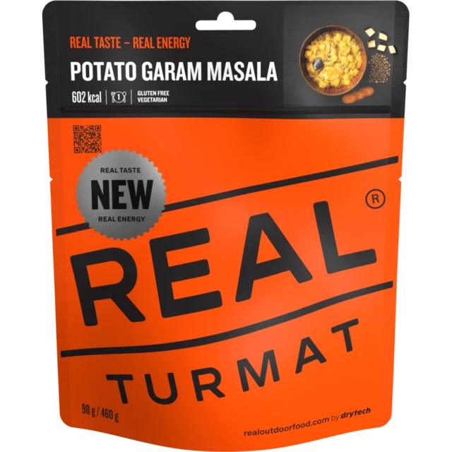 Real Turmat Potato Garam Masala Middag Vegetarisk og glutenfri, 460g 