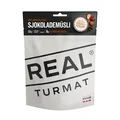 Real Turmat Sjokoladem&#252;sli 350g Frokost M&#252;sli med m&#248;rk sjokolade og jordb&#230;r