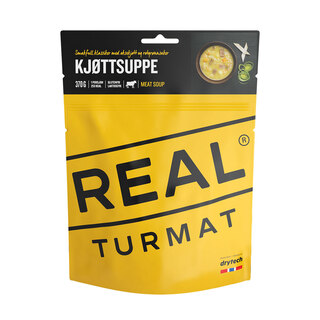 Real Turmat Kjøttsuppe 370g Suppe Oksekjøtt og rotgrønnsaker