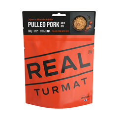 Real Turmat Pulled Pork 500g Middag Risbasertgryte med svinekjøtt