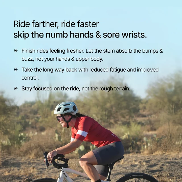 Redshift ShockStop +6° Styrstam +6 grader, 70 mm 