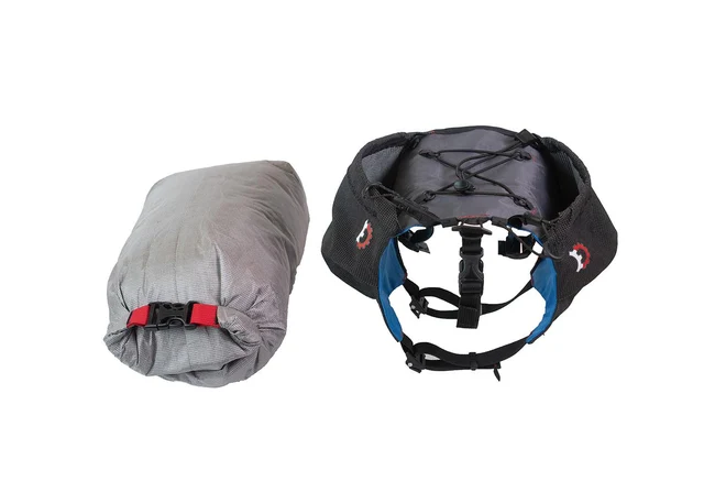 Revelate Designs Pitchfork Aerobar Bag Grå/Sort, 6L+ 2L, 170g 