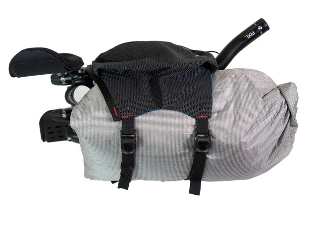 Revelate Designs Pitchfork Aerobar Bag Grå/Sort, 6L+ 2L, 170g 