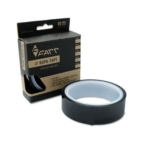 RIDE FARR Tubeless Tape 10m Supa Tape Black
