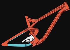 RideWrap Kjedestagbeskytter Sort, 5 cm x 100 cm, Gummi