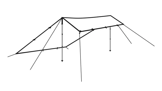 Robens Tarp Grønn, 4x4 meter, 1,6 kg 