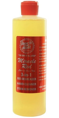 Rock N' Roll Miracle Red Sykkelvask 100% naturlig, 3 i 1, Svært effektivt