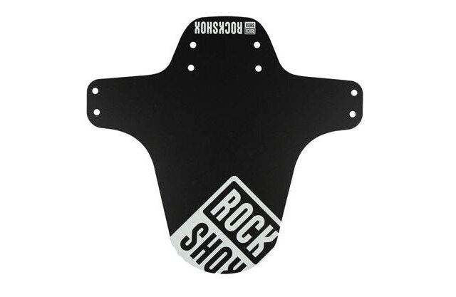 RockShox Dempegaffel Frontskjerm Sort m/Grå logo 