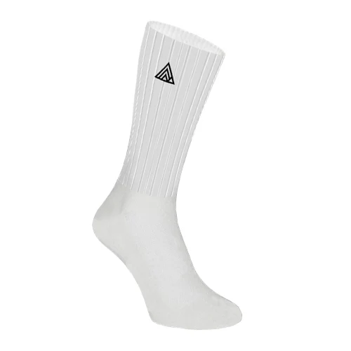 Rule28 AeroSox Whiteline sokker Hvit, Str. XL 