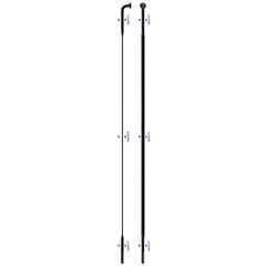 Sapim CX-Ray Inox 14G J-Bend Sort Eike 1 stk, 284 mm