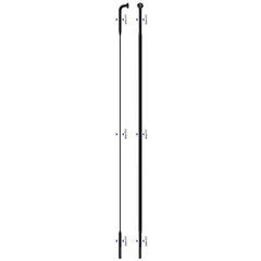 Sapim CX-Ray Inox 14G J-Bend Svart Eker 1 st.