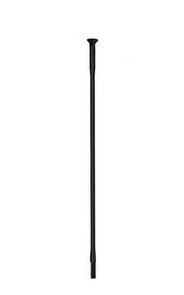 Sapim D-Light Straightpull Sort Eike 1stk, 302 mm 