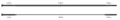 Sapim CX Sprint Eker Straightpull, 2.0/2.25-1.25/2.0