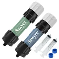 Sawyer Dual Threaded MINI Vannfilter Sage/Steel, 2 stk.