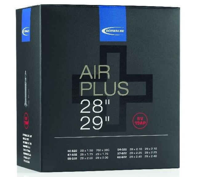 Schwalbe Nr.19 Air Plus Slang 28x1.50-2.40 & 29x2.00-2.40, SV 40 mm 