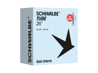 Schwalbe 26" Nr.SV13XXL Fatbike Slange 90-120x559, 40 mm Presta, 390g