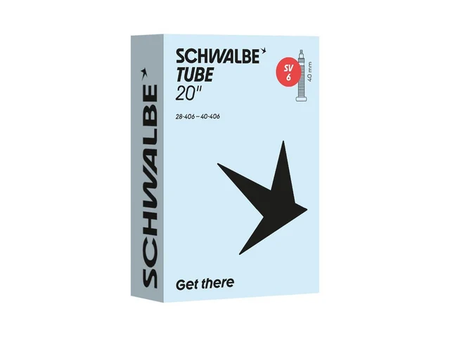 Schwalbe 20" Nr.SV6 Standard Slange 28-40, 40 mm Presta, 95g 