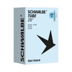 Schwalbe 28" Nr.SCV17 Standard Slange 28-47x700, 40 mm SCV Clik ventil, 150g