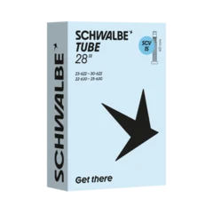 Schwalbe 28" Nr.SCV15 Standard Slange 23-30x700, 40 mm SCV Clik ventil, 105g