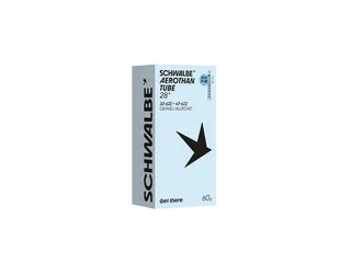 Schwalbe Aerothan 700c SCV17 Slange 33–47x622, 60 mm SCV Clik Ventil, 58g