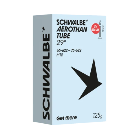 Schwalbe Aerothan 29" MTB (L) Slange 65-75x622, 40 mm Presta, 116g