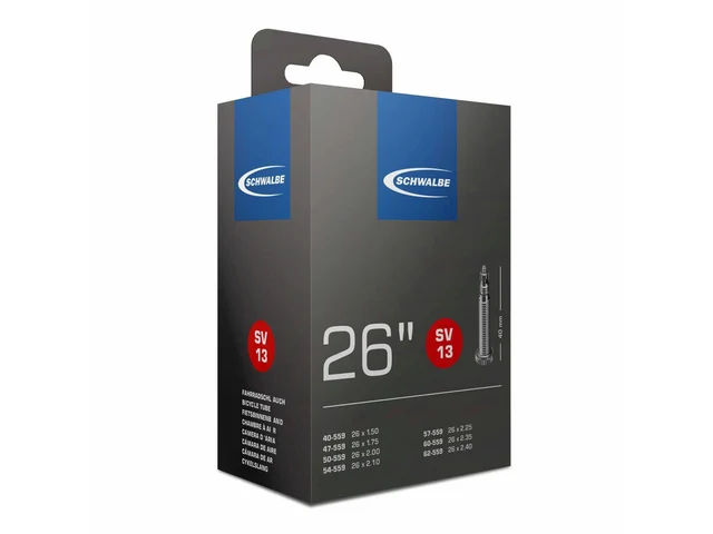 Schwalbe SV13 MTB Slange Butyl, 26 x 1.5-2.5, Presta ventil 