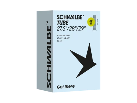 Schwalbe 27,5-29" AV19 Standard Slange 1.6-2.4, 40 mm Bilventil, 220g
