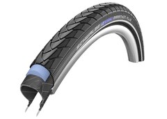 Schwalbe Marathon Plus 25-622 Dekk Sort, 700 x 25C, E-25, 67 EPI, 595 gram