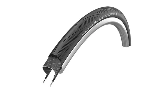 Schwalbe Lugano 2 Endurance 25-622 Däck 700 x 25C, 50 EPI, Silica, 490 gr 