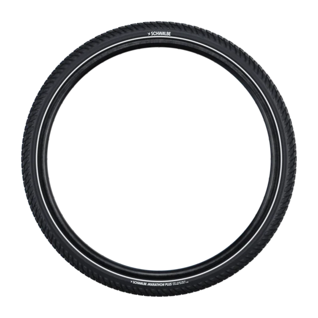 Schwalbe Marathon Plus Tour Dekk Sort, 28"x1.75, E-50, SmartGuard, 1440g 
