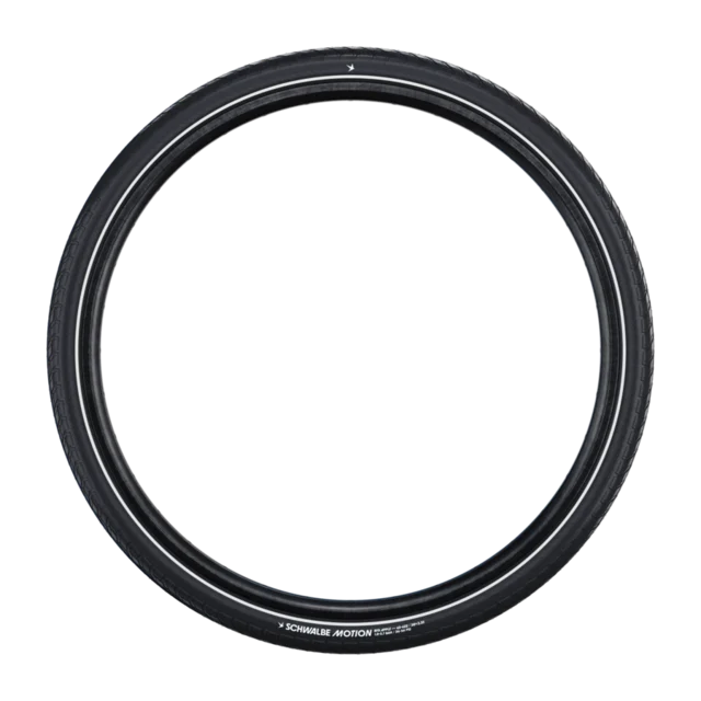 Schwalbe Motion Big Apple 28" Dekk 60-622, Sort, RaceGuard, 835g 
