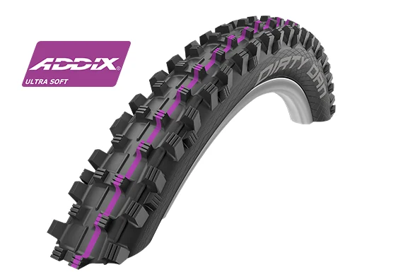 Schwalbe Dirty Dan Addix 27,5" Dekk 60-584, SuperG, TL Easy 