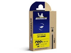 Michelin A1 AirComp UltraLight Slange Butyl, 18/25x622, 48 mm presta, 77g