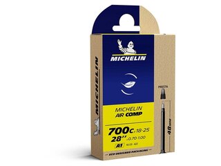 Michelin A1 AirComp UltraLight Slange Butyl, 18/25x622, 48 mm presta, 77g