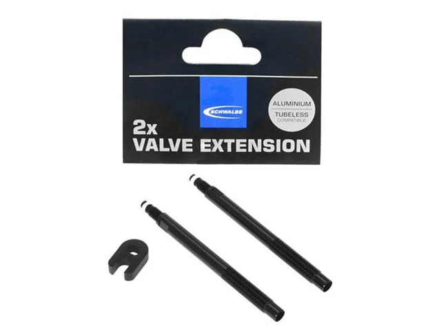 Schwalbe 65 mm Ventilforlengere 2 stk, 65 mm 