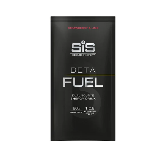 SiS Beta Fuel 80 Sportsdrikk Jordbær Lime, 82g 