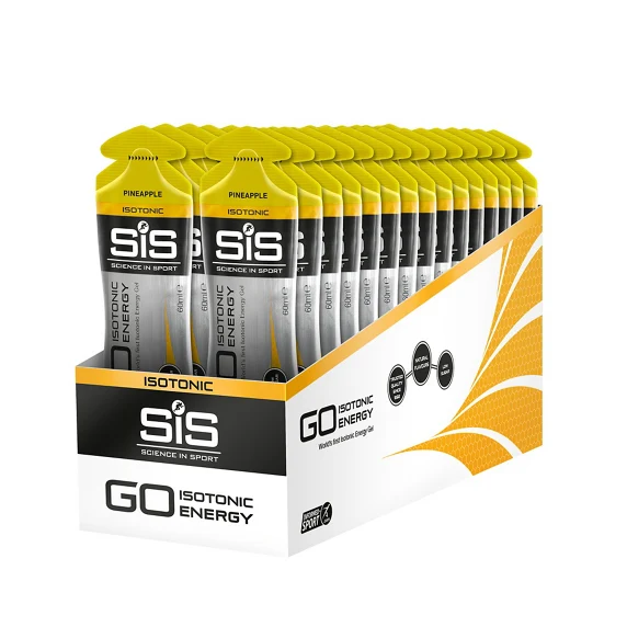 SiS GO Isotonic Energigel Eske Ananas, 30 x 60 ml 
