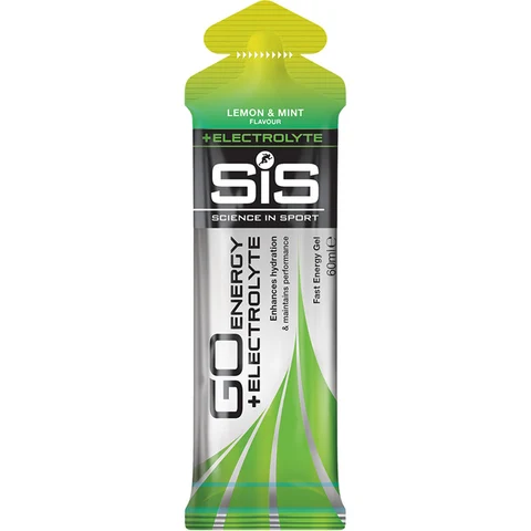SiS GO Energy + Electrolyte Energigel Lemon &amp; Mint, 60 ml