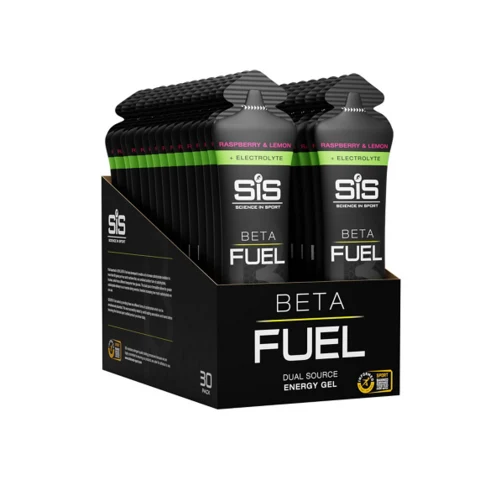 SiS Beta Fuel Energigel+Electrolyte ESKE Raspberry &amp; Lemon, 30 x 60ml