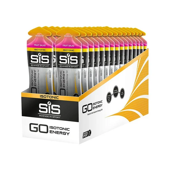 SiS GO Isotonic Energigel Eske Fruit Salad, 30 x 60 ml 