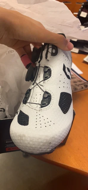 Scott RC Evo Landsvägssko B-Varo Vit/Svart, Str. 44 