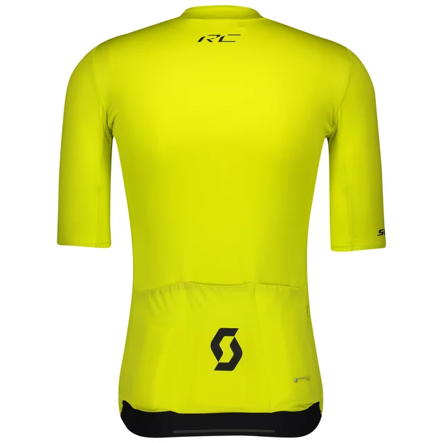 Scott RC Premium Sykkeltrøye Gul/Sort, Str. M 