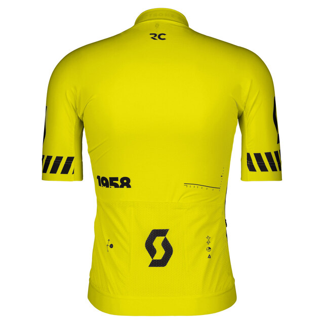 Scott RC Pro Sykkeltrøye Sulphur yellow/Black, Str. M 