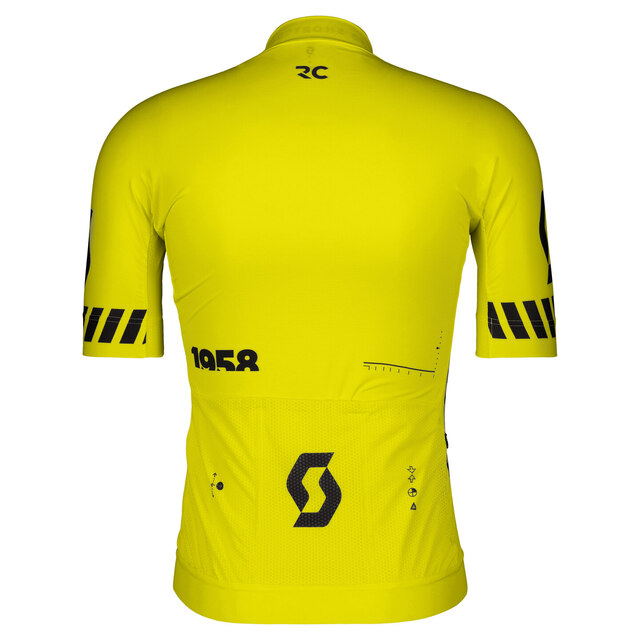 Scott RC Pro Sykkeltrøye Sulphur yellow/Black, Str. L 