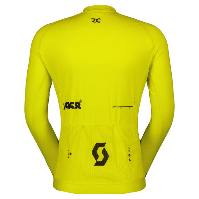 Scott RC Pro Sykkeltrøye Sulphur yellow/Black, Str. XL 
