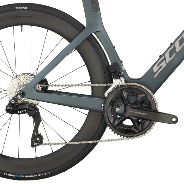 Scott Foil RC 20 Landeveissykkel Carbon Grey, Str. L 
