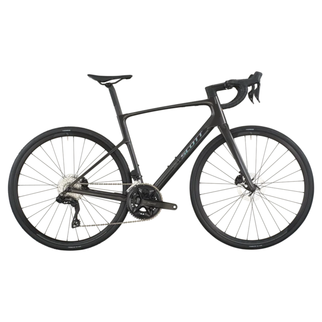 Scott Addict 40 Landeveissykkel Sort Carbon, Str. S 